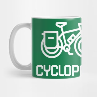 Born to be a cyclopath T-shirt Mug